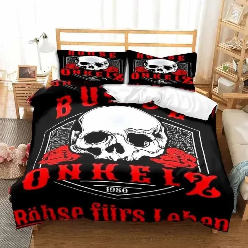 Band Böhse Onkelz Double Bedding Set, All Season 3 Piece Duvet Cover Set, Quilt Cover for Double and King Bed Duvet Cover Bed
Band Böhse Onkelz Double Bedding Set, All Season 3 Piece Duvet Cover Set, Quilt Cover for Double and King Bed Duvet Cover Bed