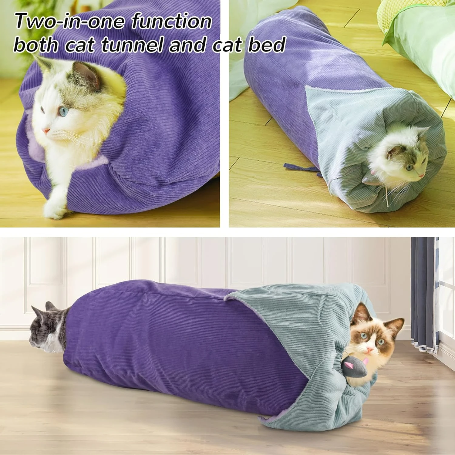 Interactive Collapsible Novelty Corn-Shape Cat Play Tunnel for Indoor Cat Entertainment - Fun Hideaway Toy for Bunny Rabbit Cats
Interactive Collapsible Novelty Corn-Shape Cat Play Tunnel for Indoor Cat Entertainment - Fun Hideaway Toy for Bunny Rabbit Cats