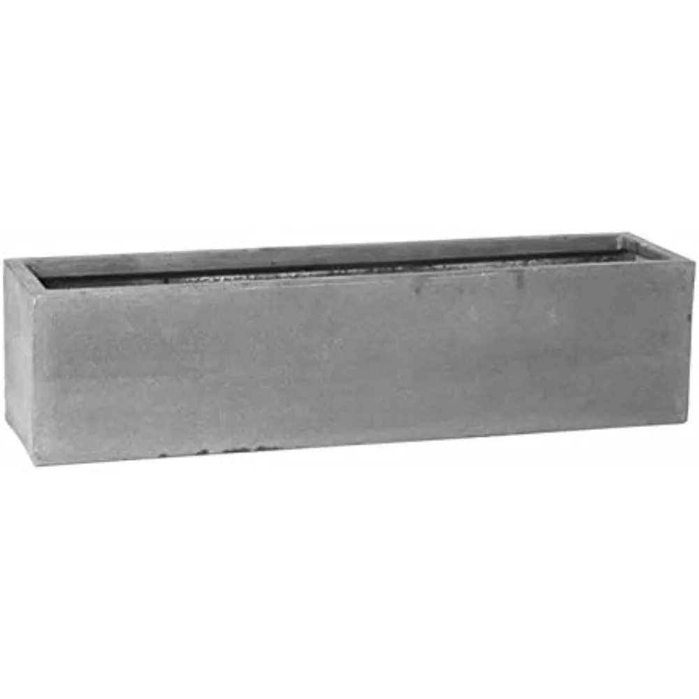 Cement Gray Rectangular Planter Box for Outdoor Plants - Elegant Long Rectangle Modern Outdoor Flower Pot – 8”H x 8”W x 31.5”L
Cement Gray Rectangular Planter Box for Outdoor Plants - Elegant Long Rectangle Modern Outdoor Flower Pot – 8”H x 8”W x 31.5”L