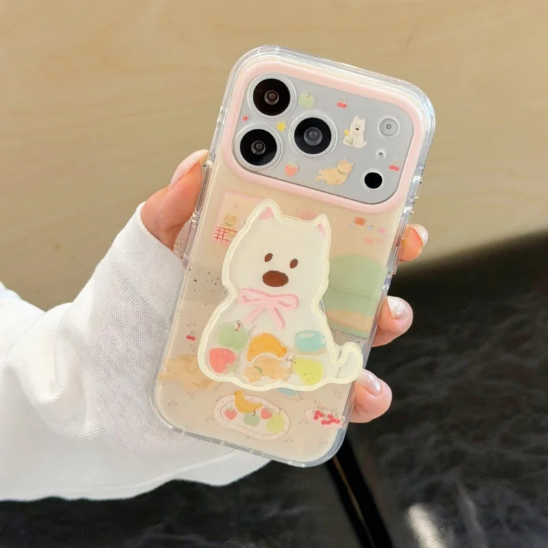 Funny Cute Cartoon Dog Cat Fruit Phone Case For iPhone 17 Pro 16 15 Pro Max Back Cover with Stand Fashioon Shockproof Cases Fund
Funny Cute Cartoon Dog Cat Fruit Phone Case For iPhone 17 Pro 16 15 Pro Max Back Cover with Stand Fashioon Shockproof Cases Fund
