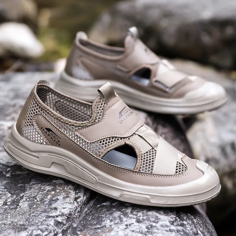 Men's summer breathable perforated mesh casual mesh shoes, men's outdoor wear-resistant work lightweight sports trendy shoes
Men's summer breathable perforated mesh casual mesh shoes, men's outdoor wear-resistant work lightweight sports trendy shoes