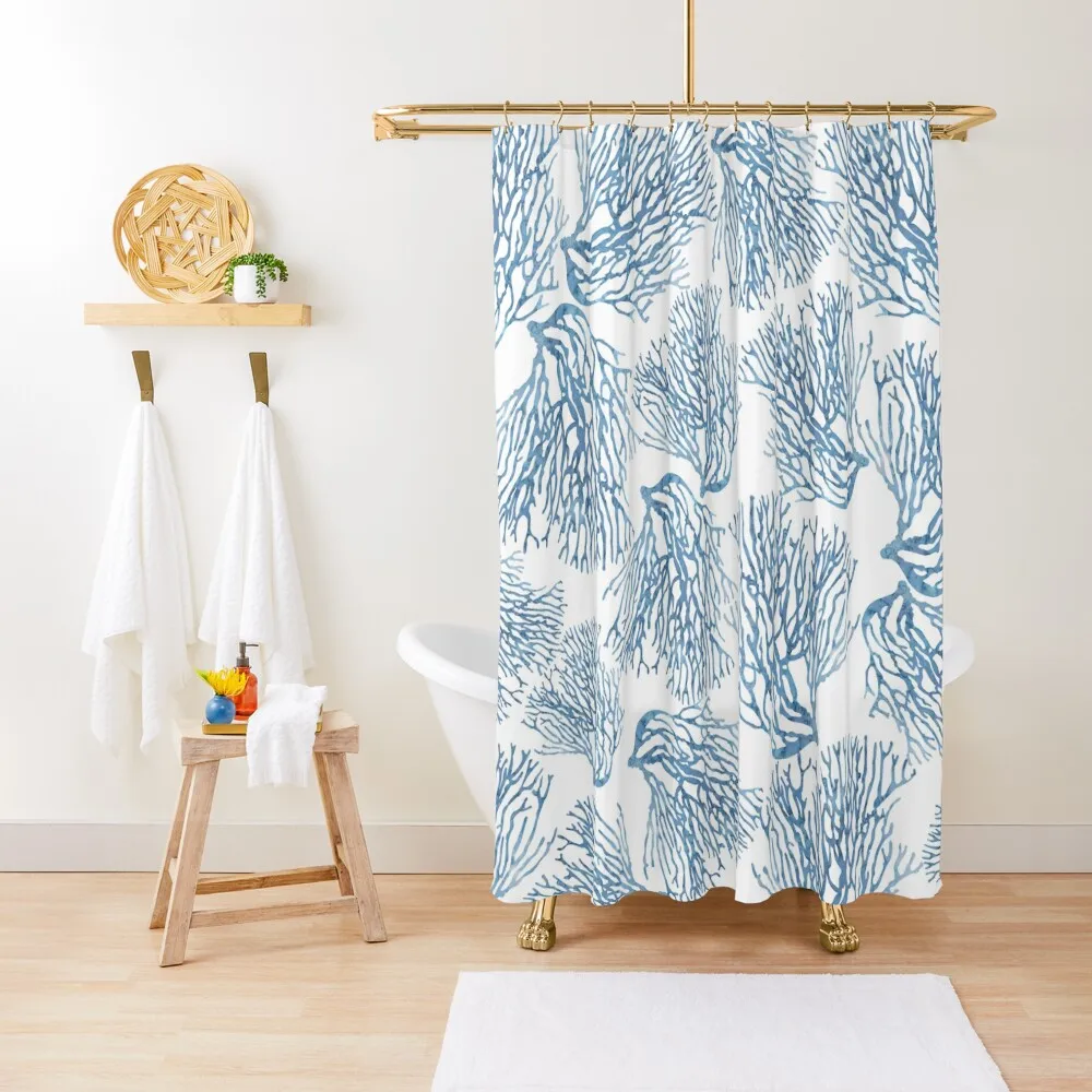 Blue Sea Fan Coral Pattern - Coastal Theme Shower Curtain Shower Curtain Sets For Bathroom Modern Showers For Bathroom
Blue Sea Fan Coral Pattern - Coastal Theme Shower Curtain Shower Curtain Sets For Bathroom Modern Showers For Bathroom