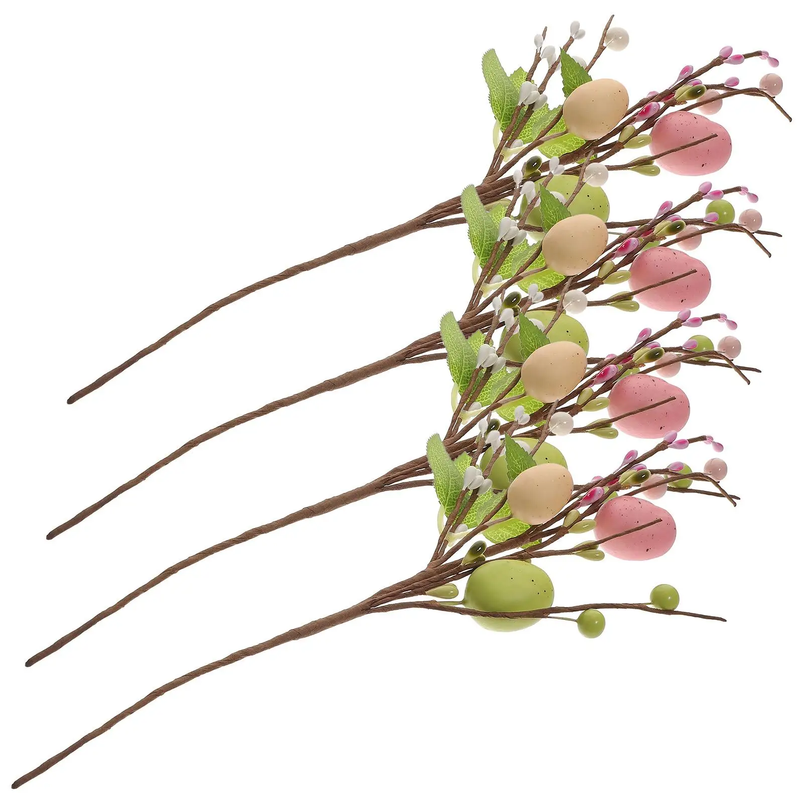 4 Pcs Berry Branches Fake Egg Branch naments Easter Egg Decorations Spring naments Iron Wire Adornment DIY Craft Supplies
4 Pcs Berry Branches Fake Egg Branch naments Easter Egg Decorations Spring naments Iron Wire Adornment DIY Craft Supplies