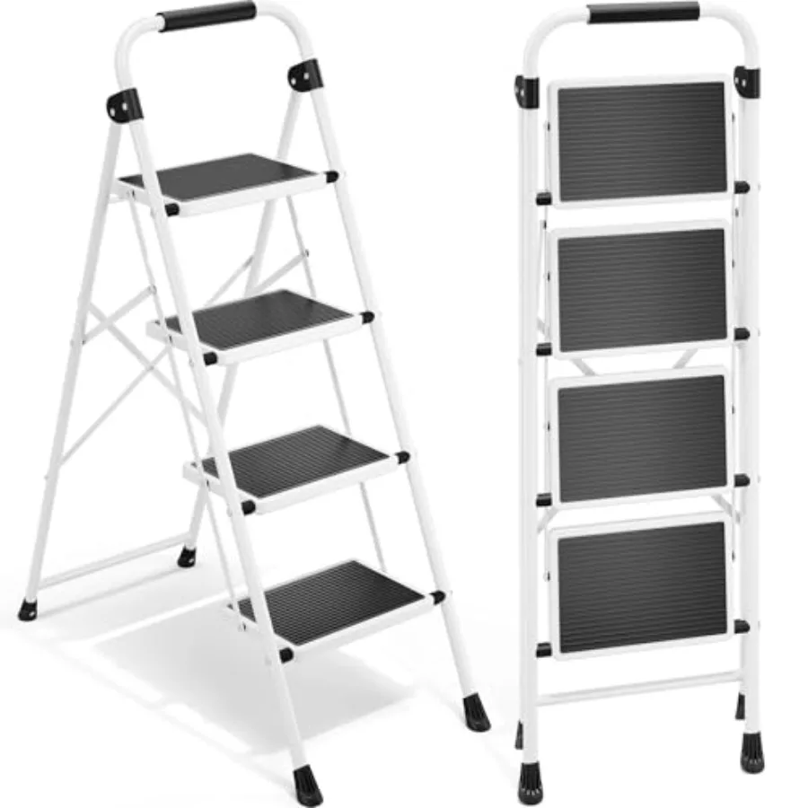 Step Ladder, with Anti-Slip and Wide Pedal, Portable Foldable Step Stool with Handgrip, Sturdy Step Ladder for Home Kitchen Hou
Step Ladder, with Anti-Slip and Wide Pedal, Portable Foldable Step Stool with Handgrip, Sturdy Step Ladder for Home Kitchen Hou