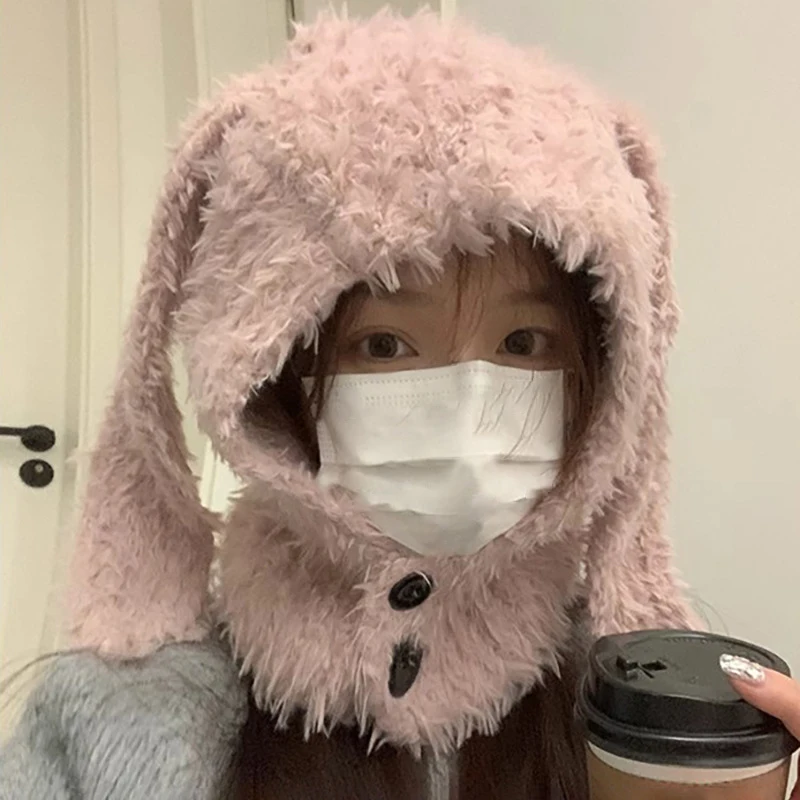Cute Long Ears Rabbit Knitted Hat Men Women Rabbit Ear Warm Crochet Beanies Hat Women Winter Skullies Cap
Cute Long Ears Rabbit Knitted Hat Men Women Rabbit Ear Warm Crochet Beanies Hat Women Winter Skullies Cap