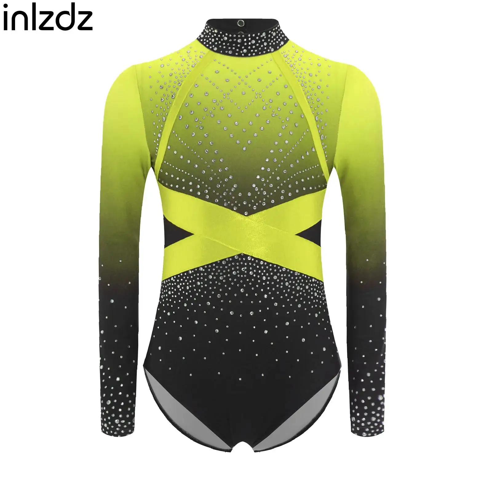 Kids Girls Ballet Gymnastics Leotard for Swimsuit Ballerina Ballroom Jumpsuit Performance Outfit Rhinestone Long Sleeve Bodysuit
Kids Girls Ballet Gymnastics Leotard for Swimsuit Ballerina Ballroom Jumpsuit Performance Outfit Rhinestone Long Sleeve Bodysuit