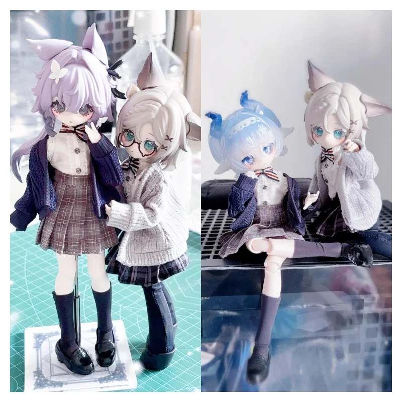 Коллекционная фигурка Meki Oblivion серии Luminasia, шарнирная кукла BJD в масштабе 1/8, милая позируемая кукла, загадочная коробка-сюрприз, декор для рабочего стола
Коллекционная фигурка Meki Oblivion серии Luminasia, шарнирная кукла BJD в масштабе 1/8, милая позируемая кукла, загадочная коробка-сюрприз, декор для рабочего стола