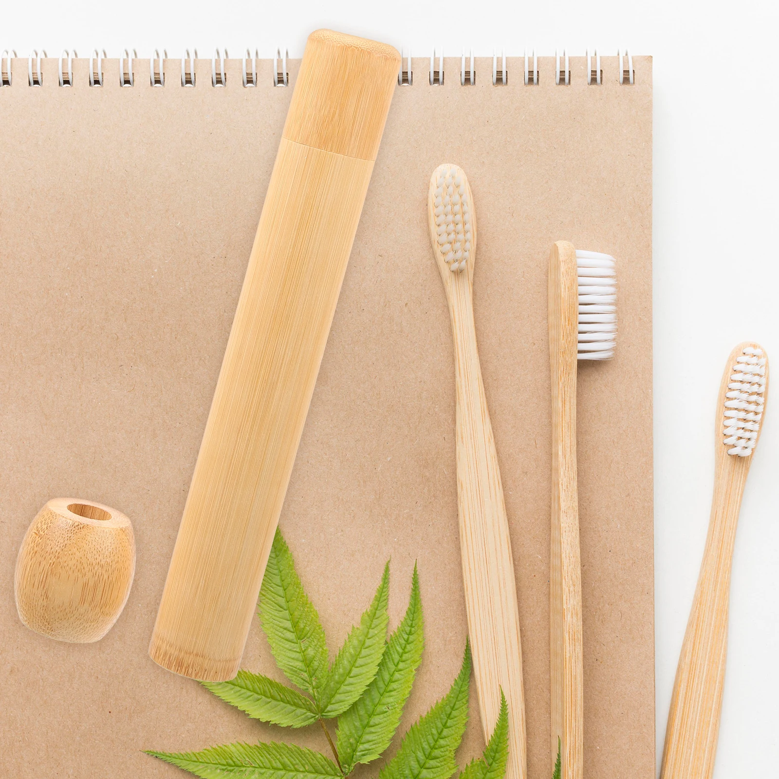 1Set Bamboo Toothbrush Stand Compact Storage Holder for Travel Bathroom Desktop Organizer Portable Toothbrush Case
1Set Bamboo Toothbrush Stand Compact Storage Holder for Travel Bathroom Desktop Organizer Portable Toothbrush Case