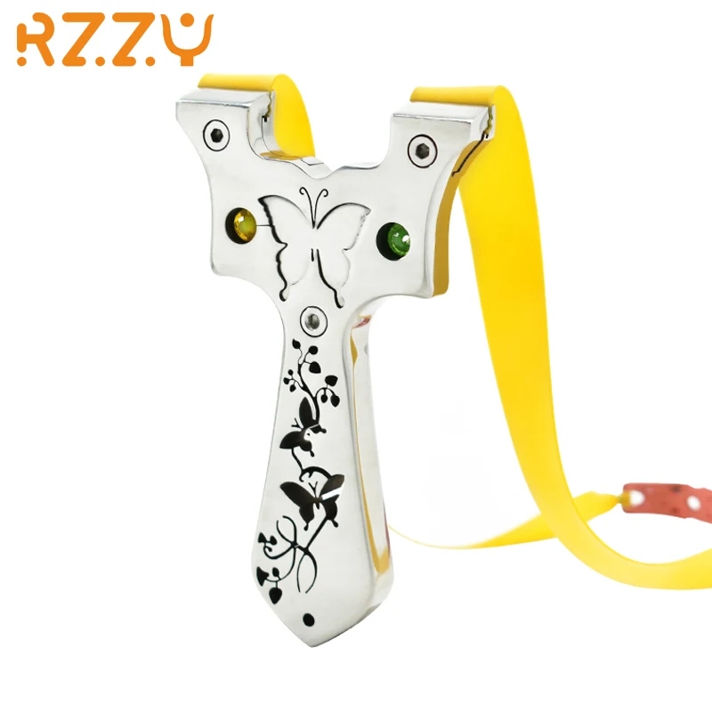 Exquisite Stainless Steel Hollow Pattern Slingshot One-piece Alloy Metal Sling High-strength Hunting Shooting Equipment
Exquisite Stainless Steel Hollow Pattern Slingshot One-piece Alloy Metal Sling High-strength Hunting Shooting Equipment