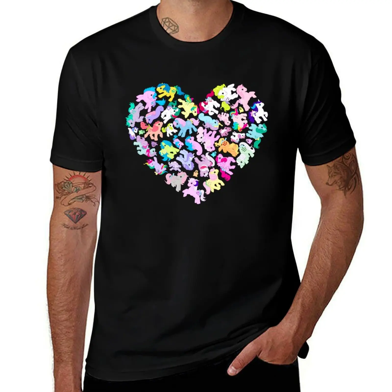 Футболка I Heart MLP, роскошная дизайнерская футболка с аниме, мужская футболка, мужская футболка большого размера
Футболка I Heart MLP, роскошная дизайнерская футболка с аниме, мужская футболка, мужская футболка большого размера