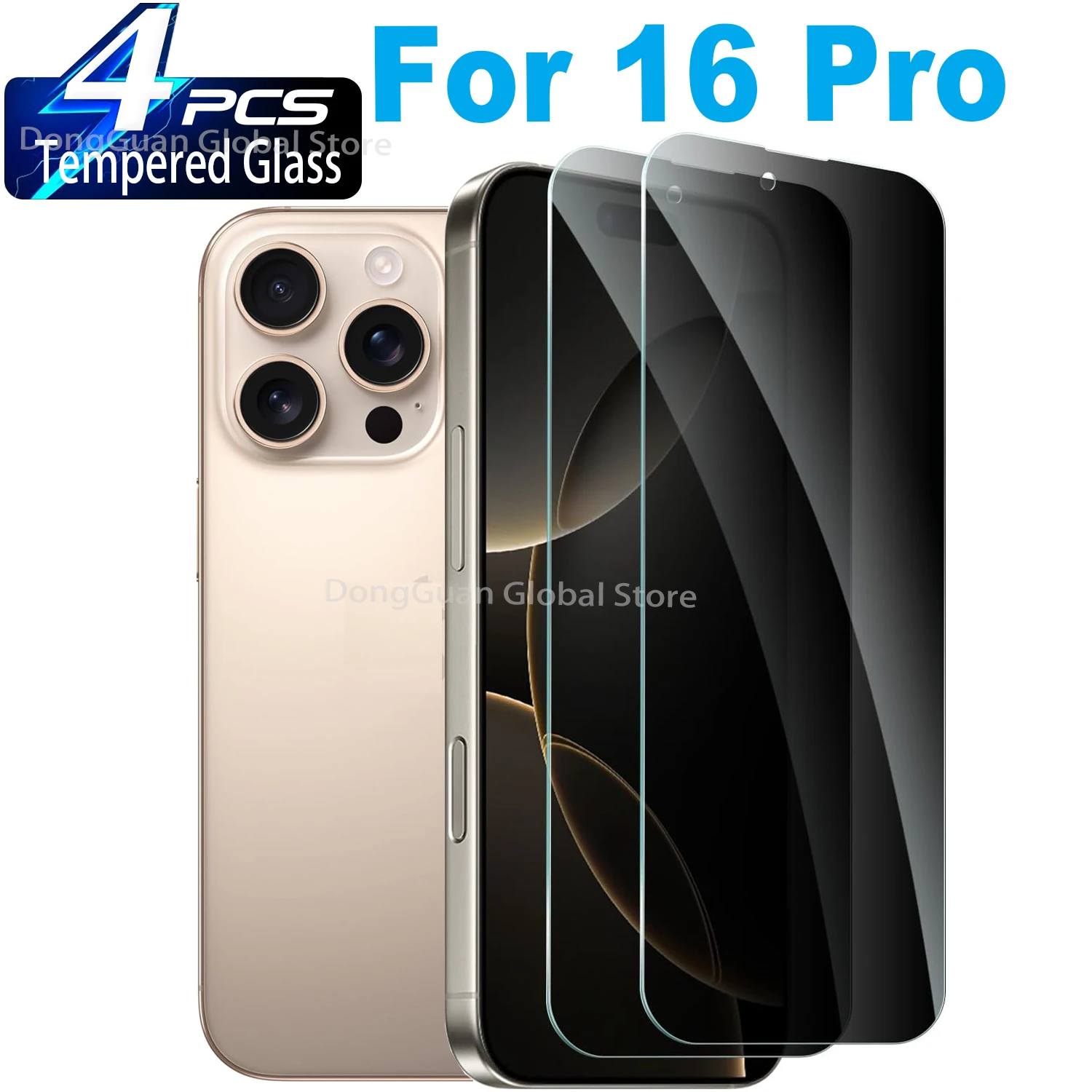 For iPhone 16 Pro Anti Spy Tempered Glass Screen Protector Privacy Glass Film
For iPhone 16 Pro Anti Spy Tempered Glass Screen Protector Privacy Glass Film