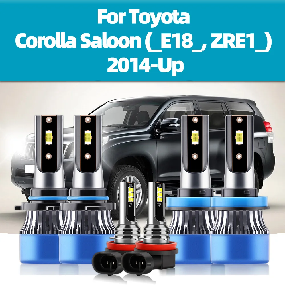 15000LM 6000K Plug&Play LED Headlight Fog Bulbs For Toyota Corolla Saloon (_E18_, ZRE1_) 2014 2015 2016 2017 2018 2019 2020-2024
15000LM 6000K Plug&Play LED Headlight Fog Bulbs For Toyota Corolla Saloon (_E18_, ZRE1_) 2014 2015 2016 2017 2018 2019 2020-2024