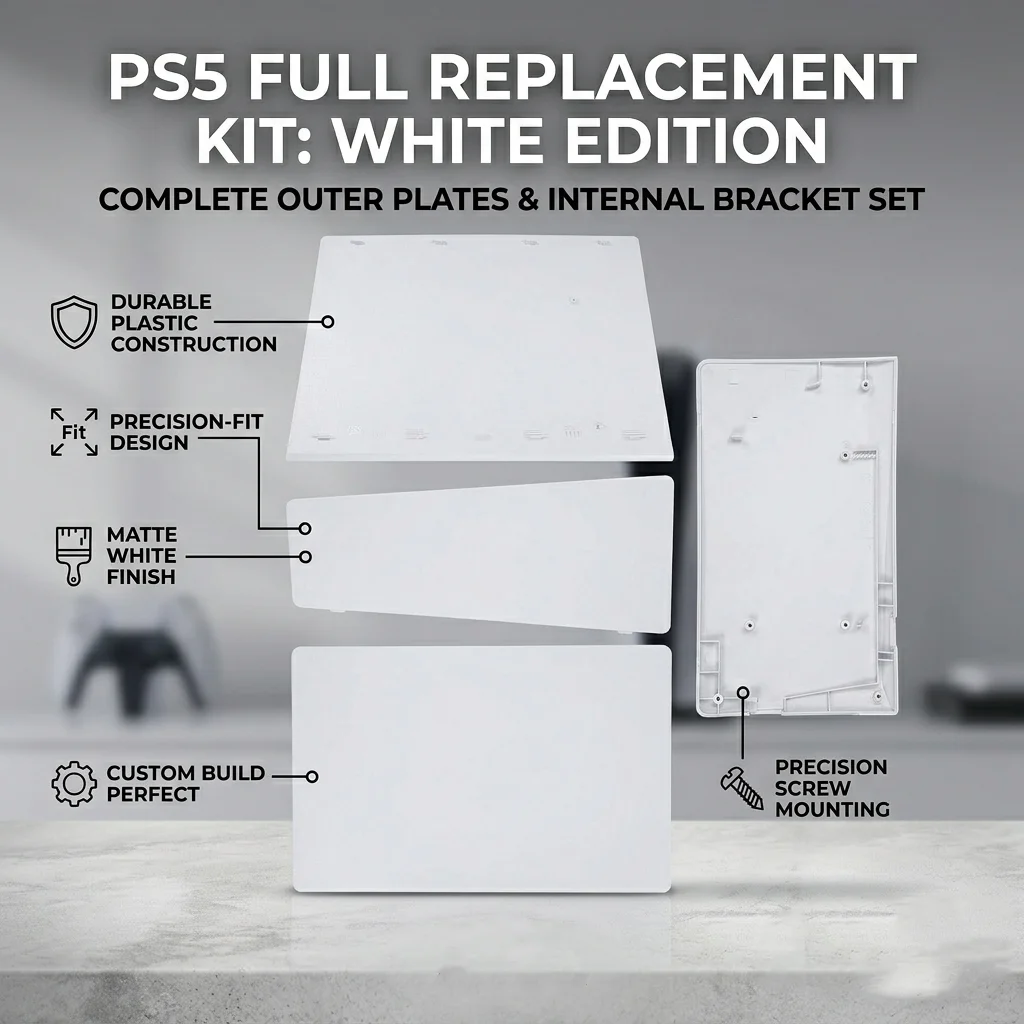 DIY PS5 Console Faceplates - Customizable Replacement Shell with Bonus Random Transfer Stickers
DIY PS5 Console Faceplates - Customizable Replacement Shell with Bonus Random Transfer Stickers