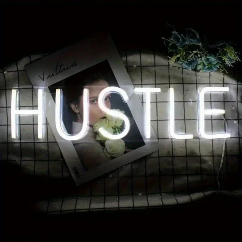 Неоновая вывеска HUSTLE, спальня, гостиная, детская комната, настенный подвесной светильник для украшения вечеринки
Неоновая вывеска HUSTLE, спальня, гостиная, детская комната, настенный подвесной светильник для украшения вечеринки