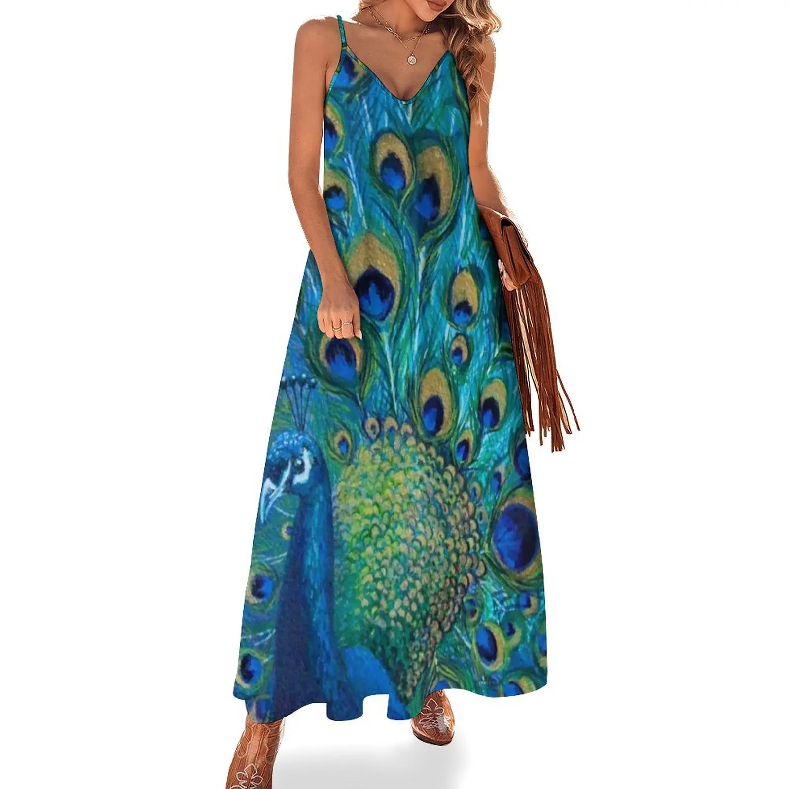 Peacock Full Glory 2 Sleeveless Long Dress dress women elegant luxury luxury evening dresses 2025 long dress women
Peacock Full Glory 2 Sleeveless Long Dress dress women elegant luxury luxury evening dresses 2025 long dress women