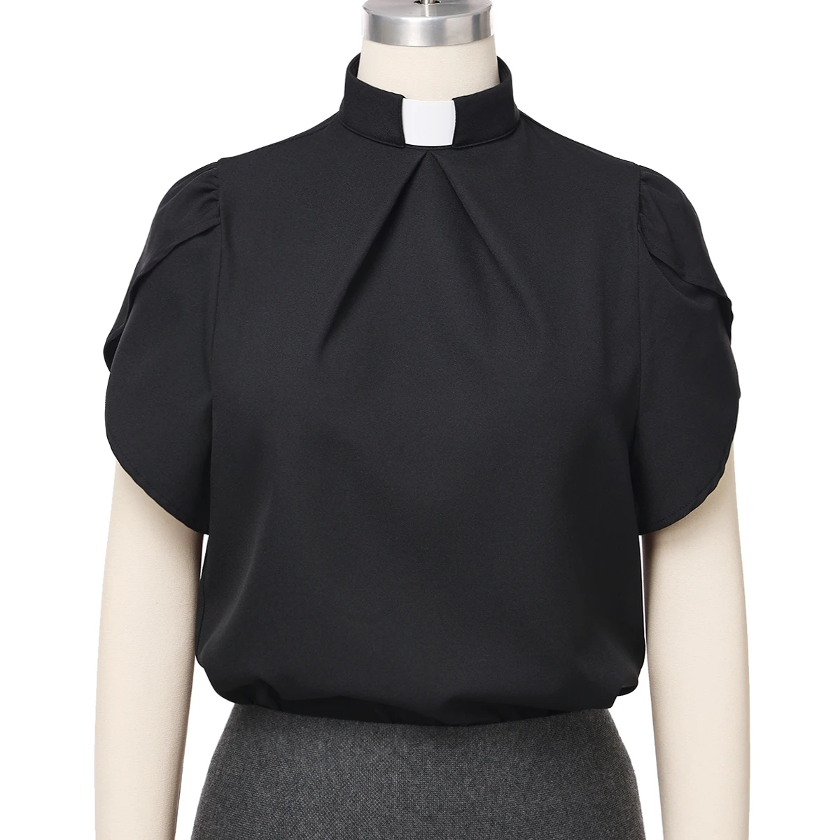 Church Clergy Blouse for Women Minister Short Sleeve
Church Clergy Blouse for Women Minister Short Sleeve