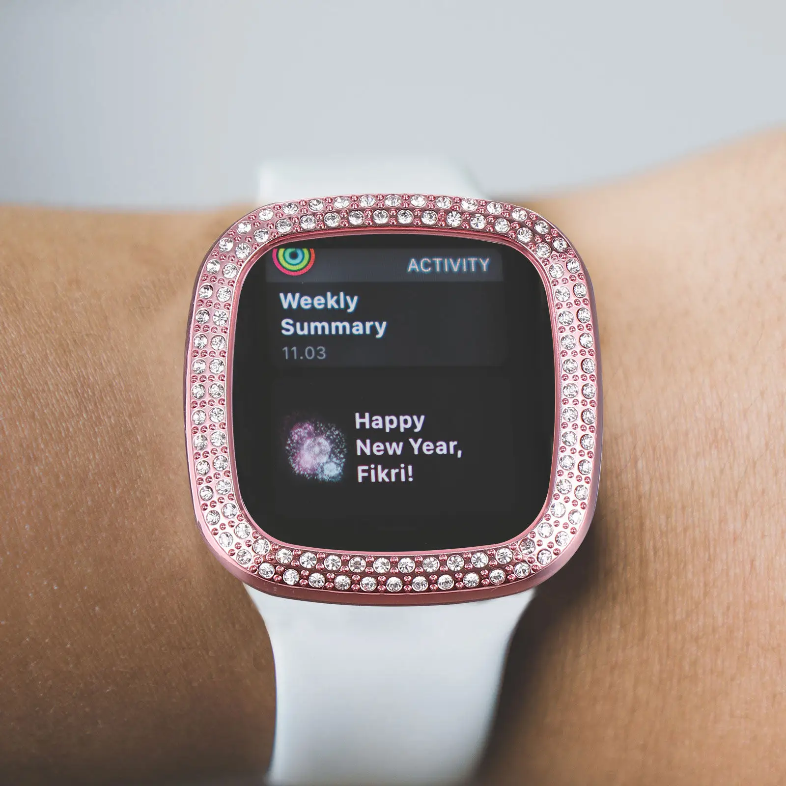 Stylish Electroplated Watch Case Compatible with Fitbit 3 Sense Enhanced Grip Smooth Finish Full Feature Access Protects
Stylish Electroplated Watch Case Compatible with Fitbit 3 Sense Enhanced Grip Smooth Finish Full Feature Access Protects