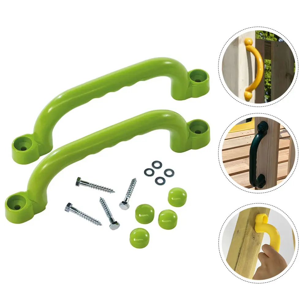 Plastic Handgrips for Indoor Outdoor Playground Equipment Toy Accessories UV Stable Kids Climbing Safety Handle
Plastic Handgrips for Indoor Outdoor Playground Equipment Toy Accessories UV Stable Kids Climbing Safety Handle