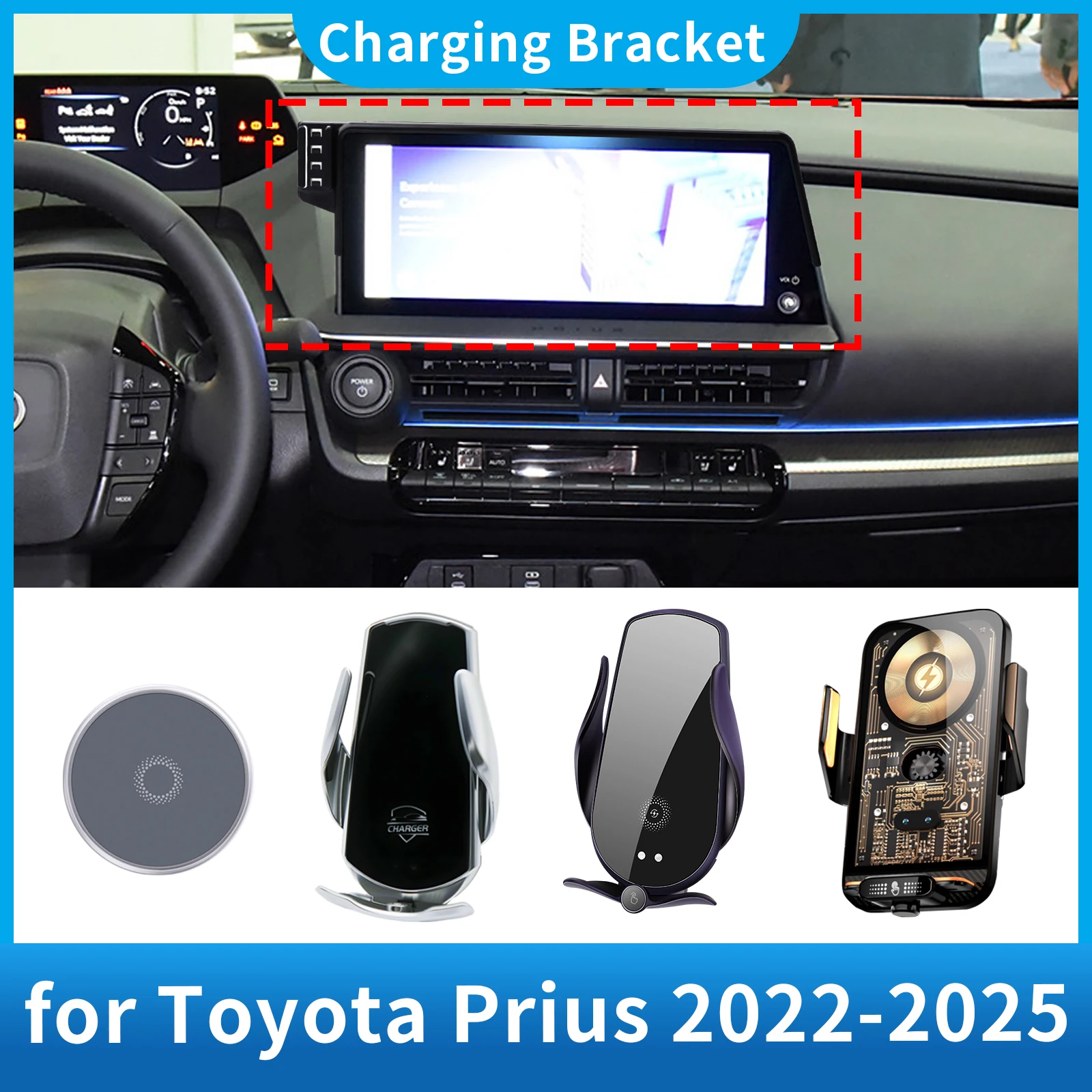 Автомобильный держатель телефона для Toyota Prius 2022-2025 60, серия, экран, навигация, GPS, кронштейн, аксессуары для зарядки
Автомобильный держатель телефона для Toyota Prius 2022-2025 60, серия, экран, навигация, GPS, кронштейн, аксессуары для зарядки