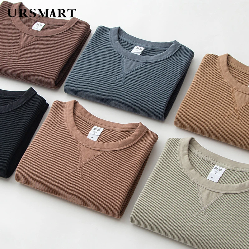 Waffle American vintage mens hoodies with crew neck in spring and autumn fashion waffle hoodies
Waffle American vintage mens hoodies with crew neck in spring and autumn fashion waffle hoodies