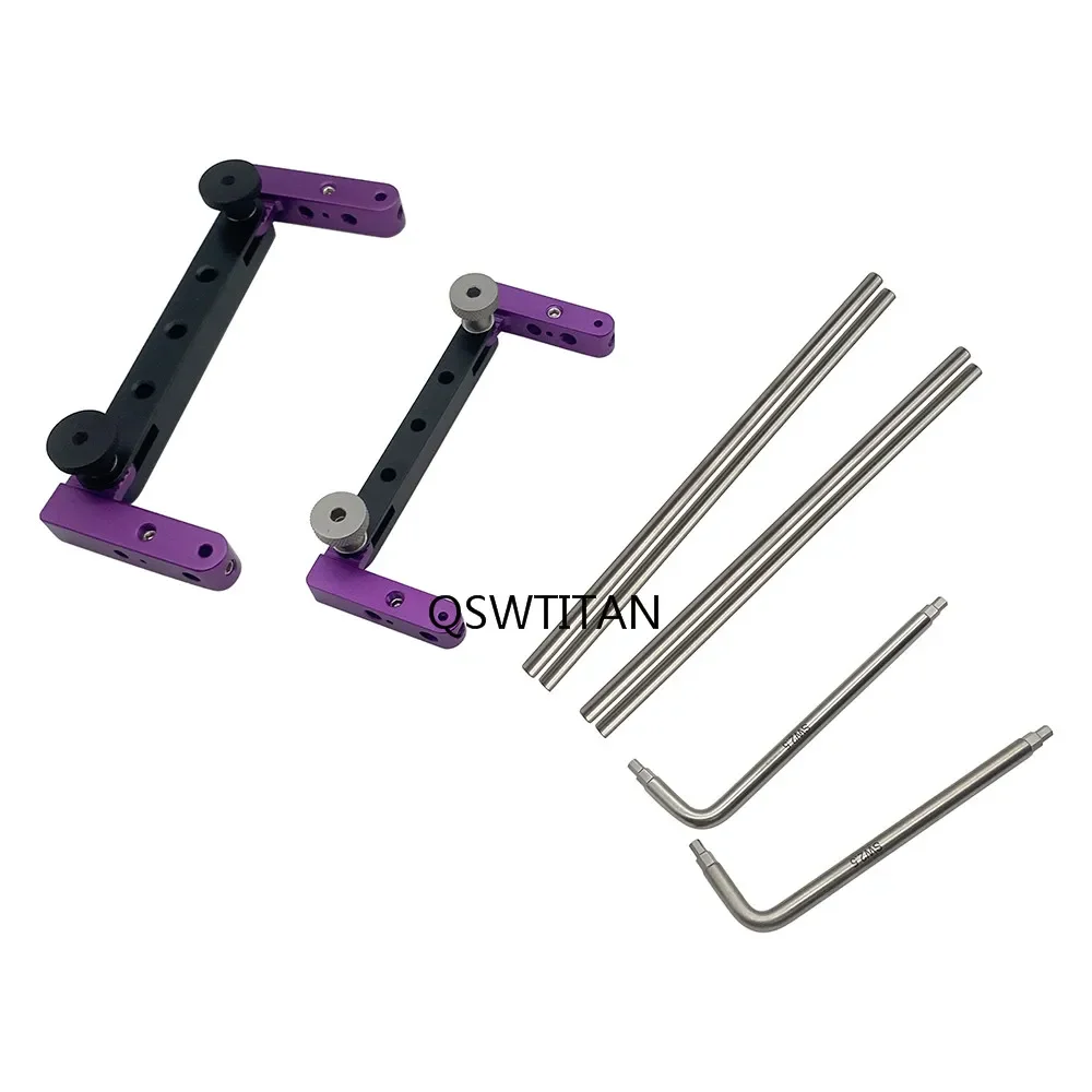 Slocum Style JIGS Tibial Plateau Leveling Osteotomy jig for Tibial Plateau Leveling Osteotomy Veterinary orthopaedic instrument
Slocum Style JIGS Tibial Plateau Leveling Osteotomy jig for Tibial Plateau Leveling Osteotomy Veterinary orthopaedic instrument