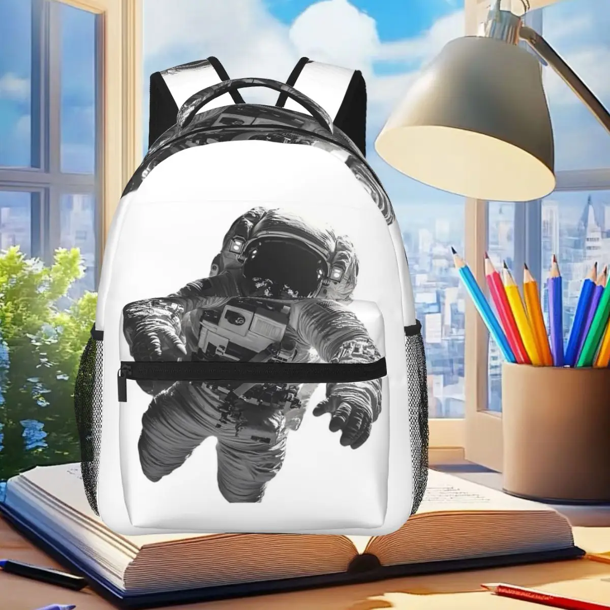 Spacewalk Adventure Student Backpack School Bag Hiking Travel Daypack for Men Women Fashion Bookbag Shoulder Bags
Spacewalk Adventure Student Backpack School Bag Hiking Travel Daypack for Men Women Fashion Bookbag Shoulder Bags