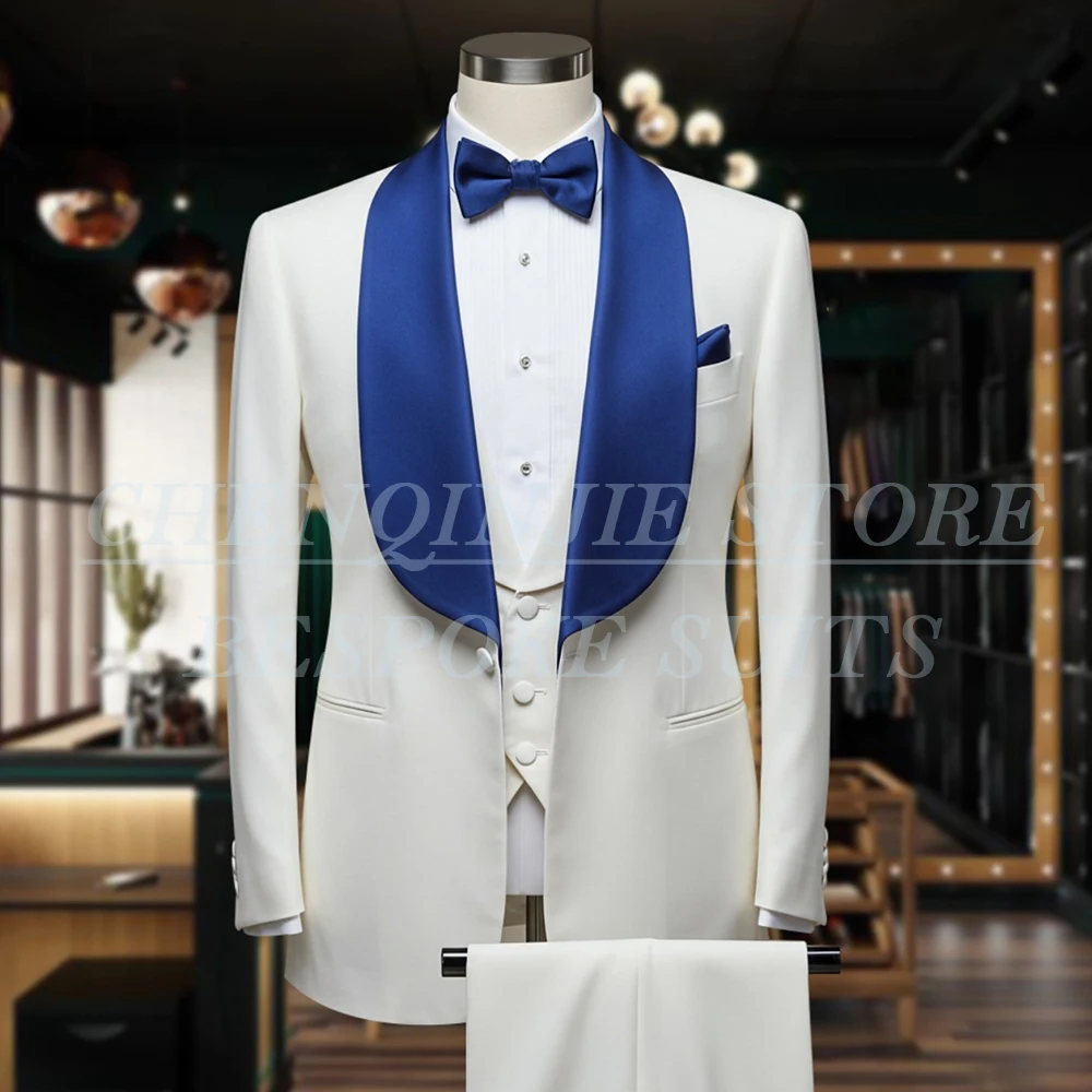 Высококачественные мужские костюмы из трех предметов, модные приталенные куртки с шалью и лацканами на одной пуговице, брюки, жилет, полные комплекты, элегантные свадебные наряды
Высококачественные мужские костюмы из трех предметов, модные приталенные куртки с шалью и лацканами на одной пуговице, брюки, жилет, полные комплекты, элегантные свадебные наряды