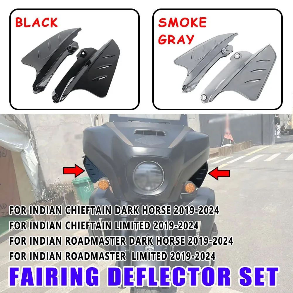 Motorcycle Side Spoiler Kits For Indian Roadmaster Fairing Deflector Set Dark Horse Limited 2019-2024 Accessory Easy to install
Motorcycle Side Spoiler Kits For Indian Roadmaster Fairing Deflector Set Dark Horse Limited 2019-2024 Accessory Easy to install