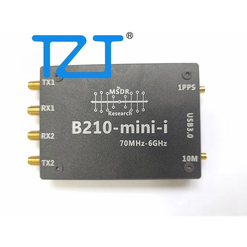 TZT HamGeek B210 Mini-i SDR Development Board 50MHz-6GHz with Metal Shell AD9361 USB3.0 2TX 2RX OpenSource UHD Compatible
TZT HamGeek B210 Mini-i SDR Development Board 50MHz-6GHz with Metal Shell AD9361 USB3.0 2TX 2RX OpenSource UHD Compatible