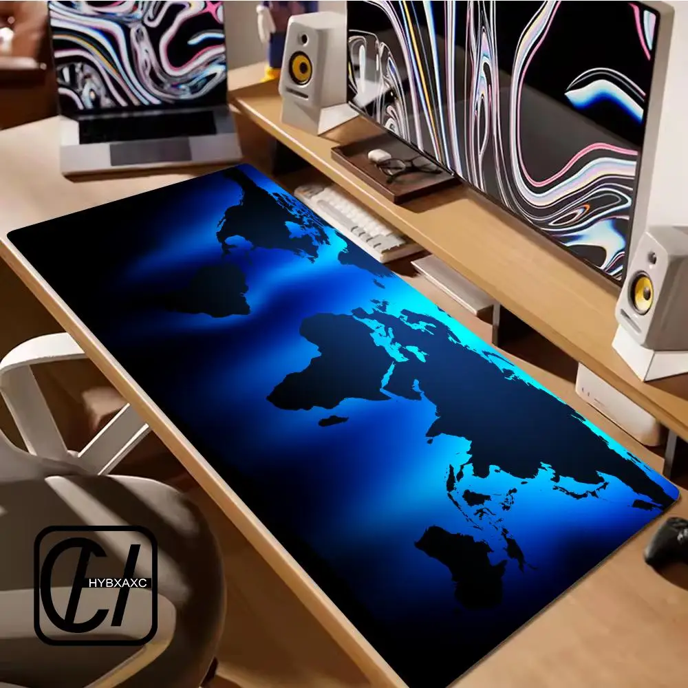 Blue Glow in The Dark Mouse Pad HD HYB XXC Pad Extended Gaming Keyboard LargeMousepad 90x40cm XXL Gamer Mouse pad
Blue Glow in The Dark Mouse Pad HD HYB XXC Pad Extended Gaming Keyboard LargeMousepad 90x40cm XXL Gamer Mouse pad