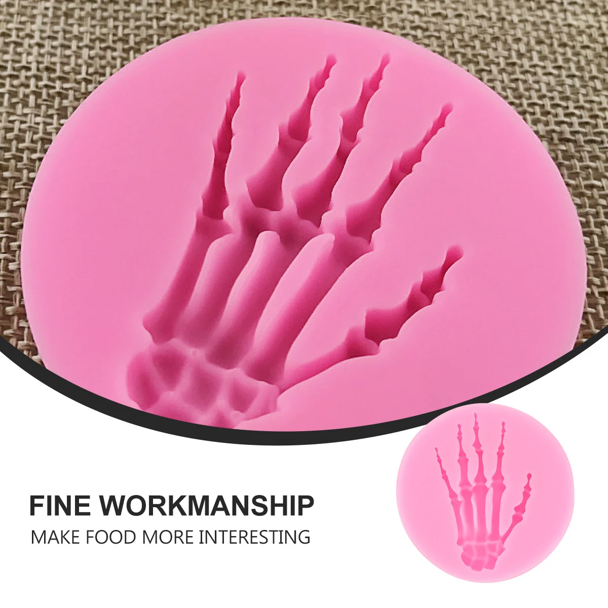 Vivid Hand Molds Nonstick Silicone Chocolates Moulds DIY Decoration for Kids Birthday Parties
Vivid Hand Molds Nonstick Silicone Chocolates Moulds DIY Decoration for Kids Birthday Parties