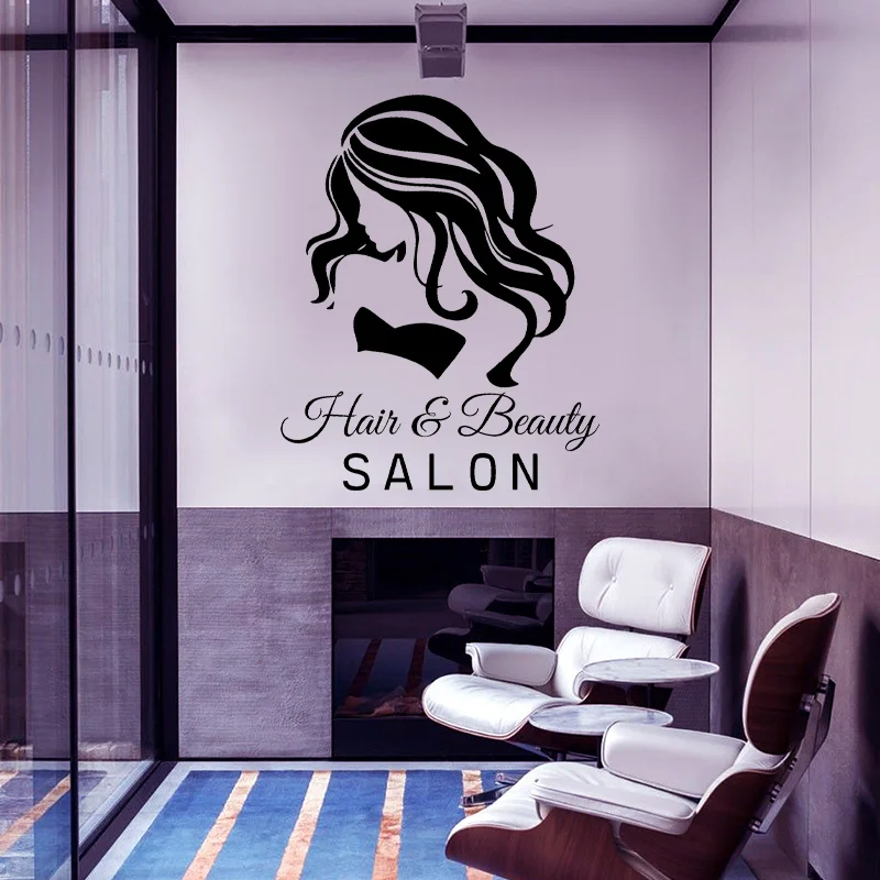Hairdresser Beauty Salon Girls Wall Art Stickers Decals Vinyl Home Room Decor Removable Mural Waterproof Wallpaper E537
Hairdresser Beauty Salon Girls Wall Art Stickers Decals Vinyl Home Room Decor Removable Mural Waterproof Wallpaper E537