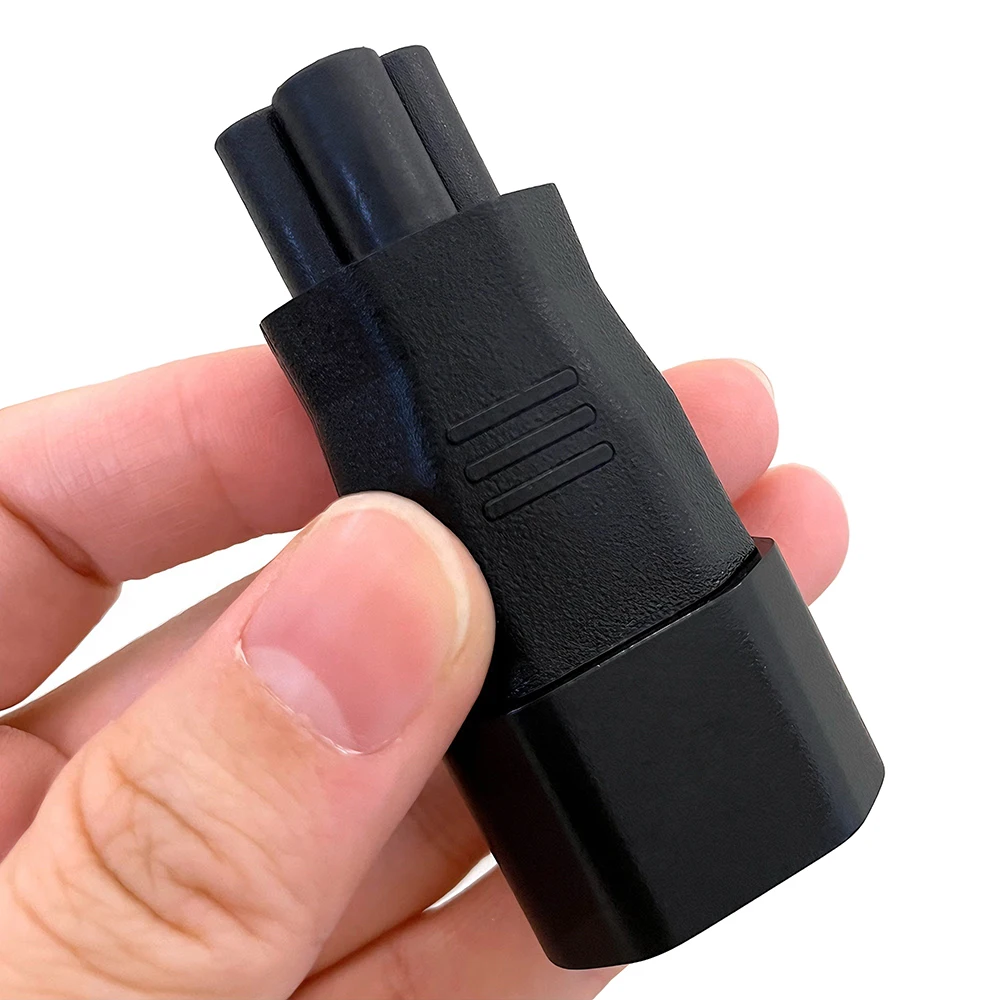  1pcs Plug Convertor C5 To C14 IEC320 AC Power Industrial Plug Adapter 3-Pin C14 Male To C5 Female Power Converter Plug Socket
1pcs Plug Convertor C5 To C14 IEC320 AC Power Industrial Plug Adapter 3-Pin C14 Male To C5 Female Power Converter Plug Socket