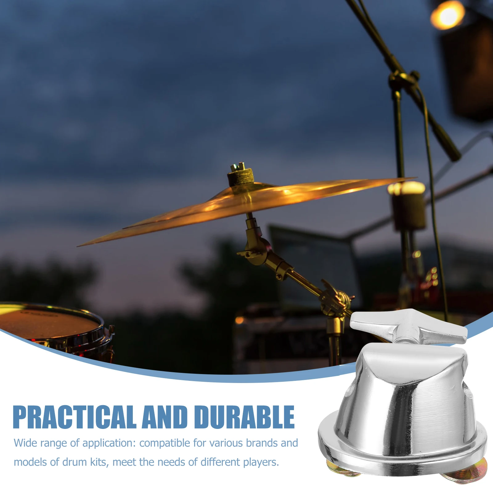 Adjustable Drum Saddle Regulator Tom Leg Mounts Floor Bracket Silver Plated Iron Stand Durable Parts for Drum Kit Snare
Adjustable Drum Saddle Regulator Tom Leg Mounts Floor Bracket Silver Plated Iron Stand Durable Parts for Drum Kit Snare