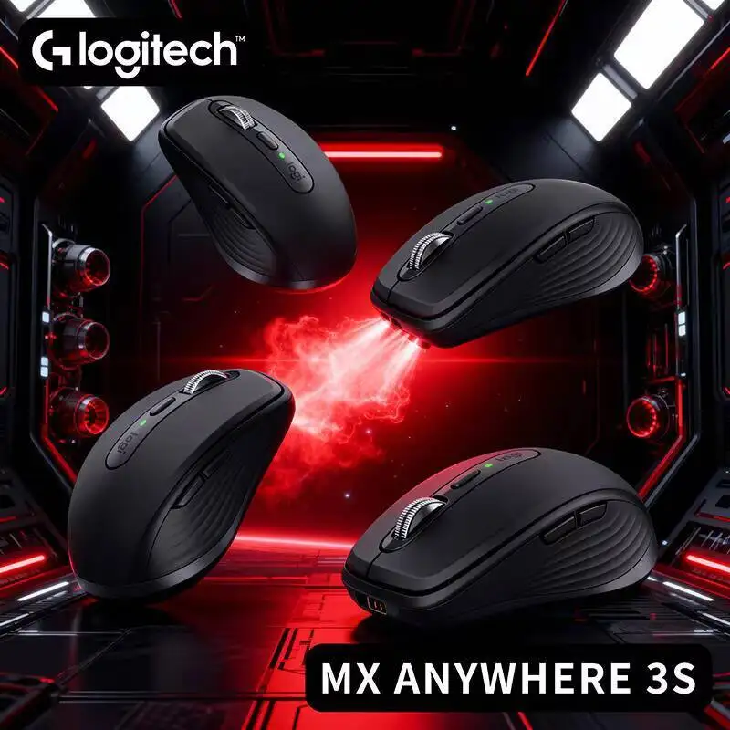 Wireless MX Anywhere 3S - Darkfield 8K DPI, MagSpeed Scroll, Anti-Slip Grip, Great for Pet Online Teaching & Remote Work
Wireless MX Anywhere 3S - Darkfield 8K DPI, MagSpeed Scroll, Anti-Slip Grip, Great for Pet Online Teaching & Remote Work