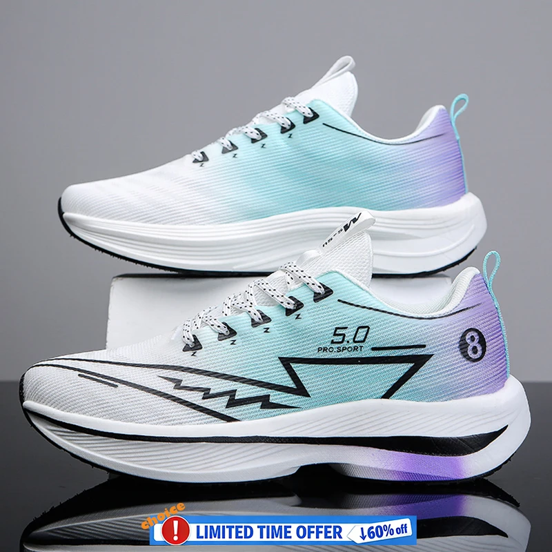 Running Shoes Cushion Jogging Shoes Carbon Board Marathon Men Sports Athletic Breathable Walking Women's Nonskid Casual Sneakers
Running Shoes Cushion Jogging Shoes Carbon Board Marathon Men Sports Athletic Breathable Walking Women's Nonskid Casual Sneakers