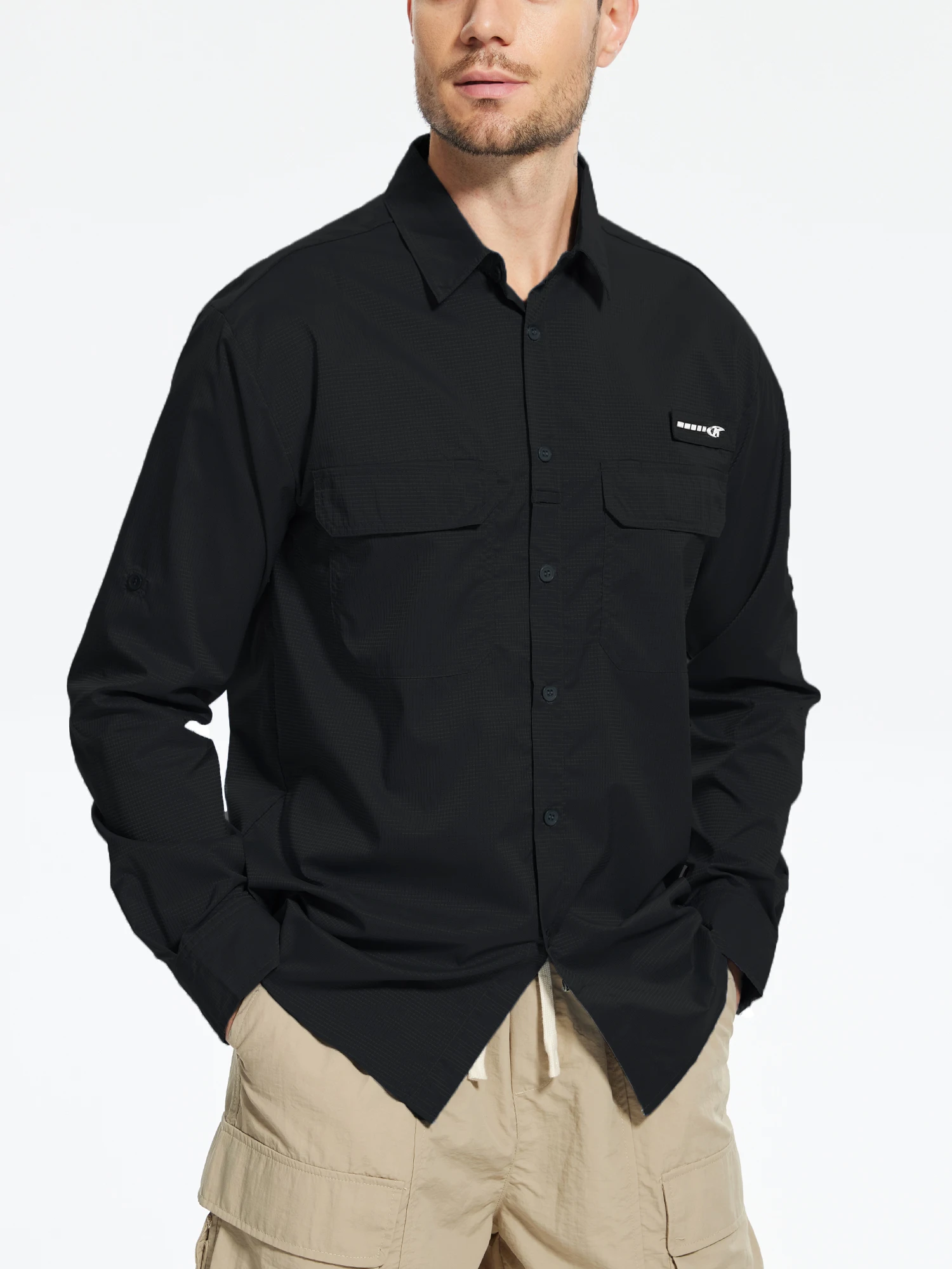Summer UPF 50+ Men's Long Sleeve Fishing Shirts, Rash Guard Casual Button Down Shirt, Fishing Shirts with Breathable Back Mesh
Summer UPF 50+ Men's Long Sleeve Fishing Shirts, Rash Guard Casual Button Down Shirt, Fishing Shirts with Breathable Back Mesh