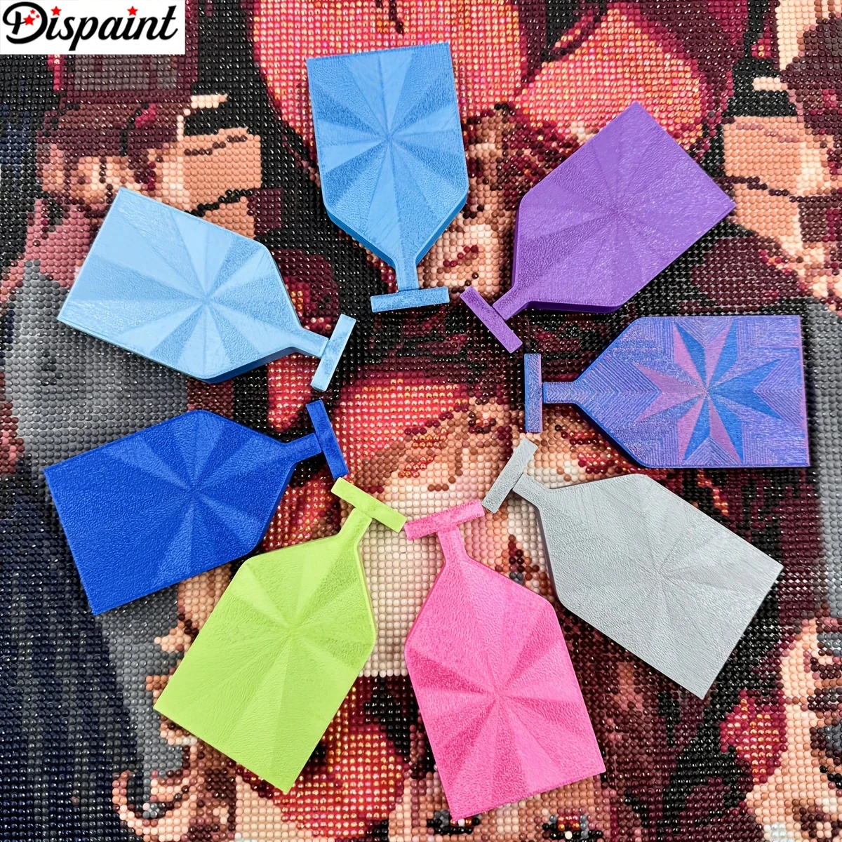 Dispaint DIY герметичный лоток для алмазной живописи, органайзер для 5D алмазной живописи, аксессуары для хранения, инструмент ручной работы, 3D красочный блестящий 
Dispaint DIY герметичный лоток для алмазной живописи, органайзер для 5D алмазной живописи, аксессуары для хранения, инструмент ручной работы, 3D красочный блестящий