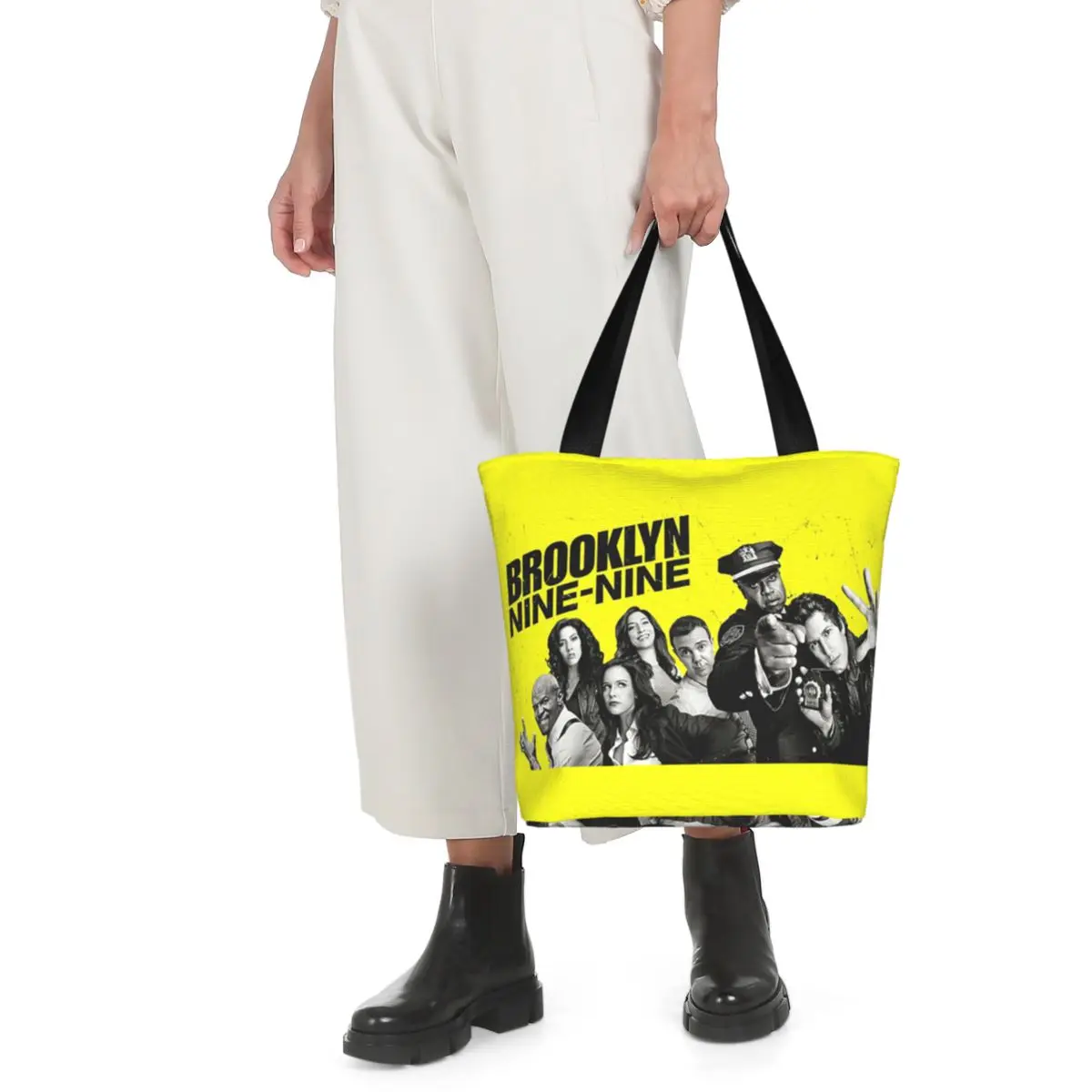 Brooklyn Nine-Nine Сумка для покупок Холщовая сумка на плечо большой вместимости Сумка-шоппер для продуктов для женщин
Brooklyn Nine-Nine Сумка для покупок Холщовая сумка на плечо большой вместимости Сумка-шоппер для продуктов для женщин