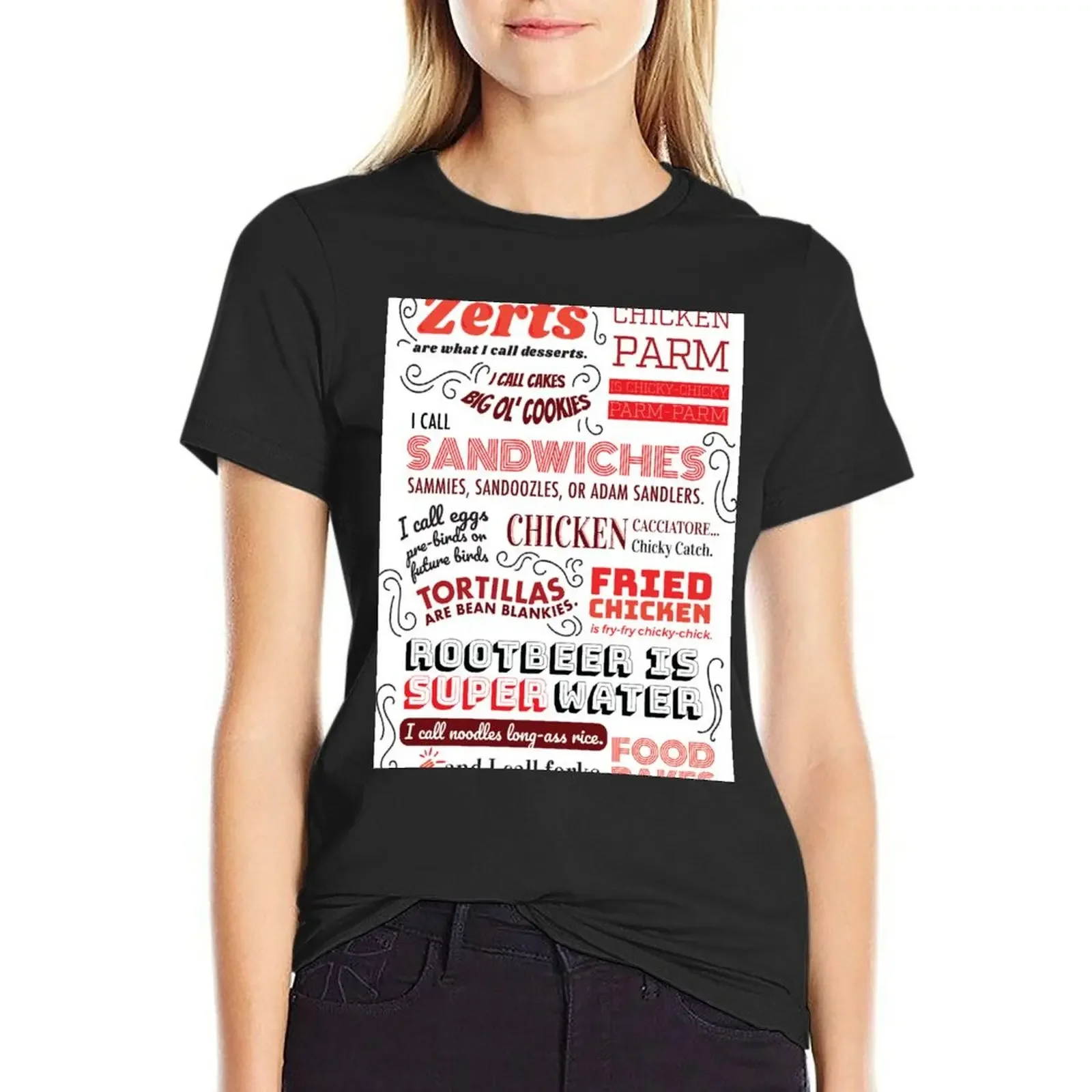 Tom Haverford's Food Names 2 T-Shirt aesthetic clothes cute tops Female clothing shirts graphic tees Woman clothing
Tom Haverford's Food Names 2 T-Shirt aesthetic clothes cute tops Female clothing shirts graphic tees Woman clothing