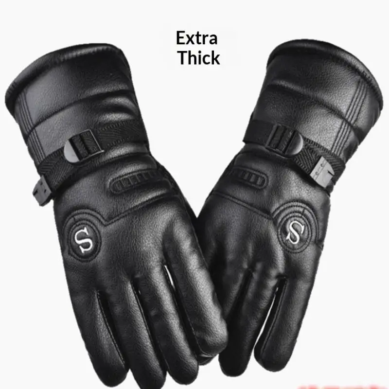 Motorcycle Electric Bike Gloves for Men Winter Leather Thermal Windproof Waterproof Cold Riding Gear
Motorcycle Electric Bike Gloves for Men Winter Leather Thermal Windproof Waterproof Cold Riding Gear