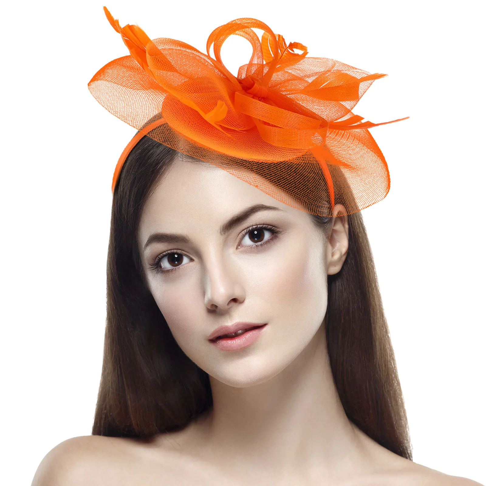 Gauze Fascinator Hat Women Headband for Wedding Banquet Tea Party Eyecatching Mesh Design Fascinator Hat Fascinators for Women 
Gauze Fascinator Hat Women Headband for Wedding Banquet Tea Party Eyecatching Mesh Design Fascinator Hat Fascinators for Women