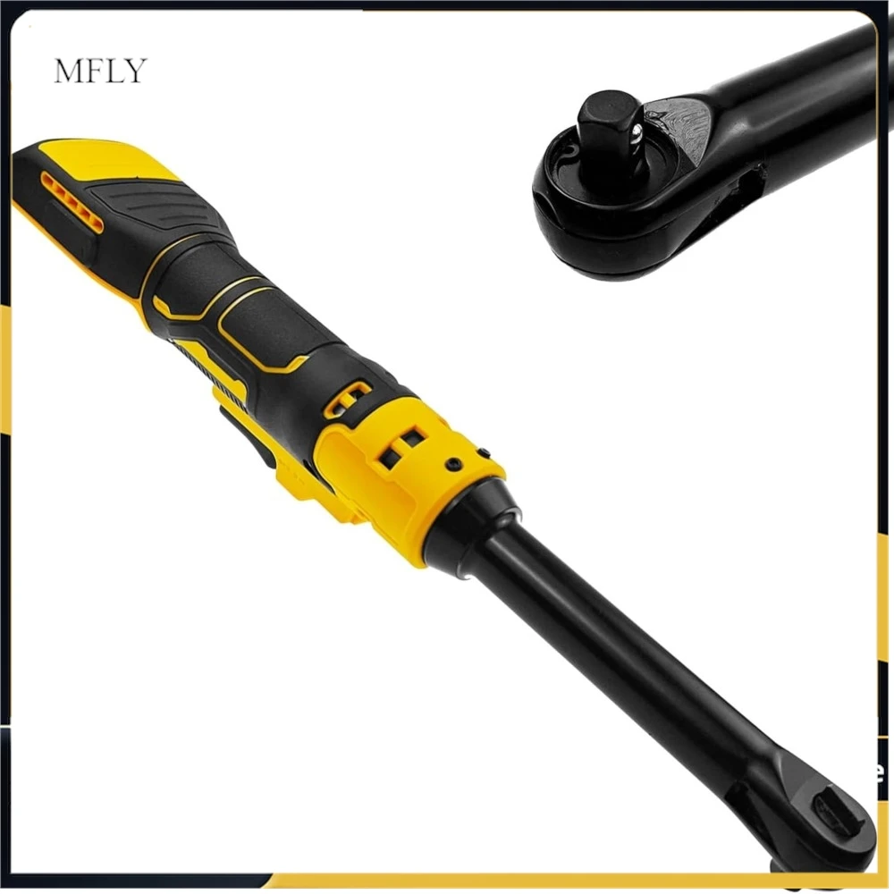 3/8" Extended Cordless Ratchet Wrench for 18V 20V Series Batteries 320 RPM 80N.m Electric Ratchet Wrench Extended 6inch Long Rod
3/8" Extended Cordless Ratchet Wrench for 18V 20V Series Batteries 320 RPM 80N.m Electric Ratchet Wrench Extended 6inch Long Rod