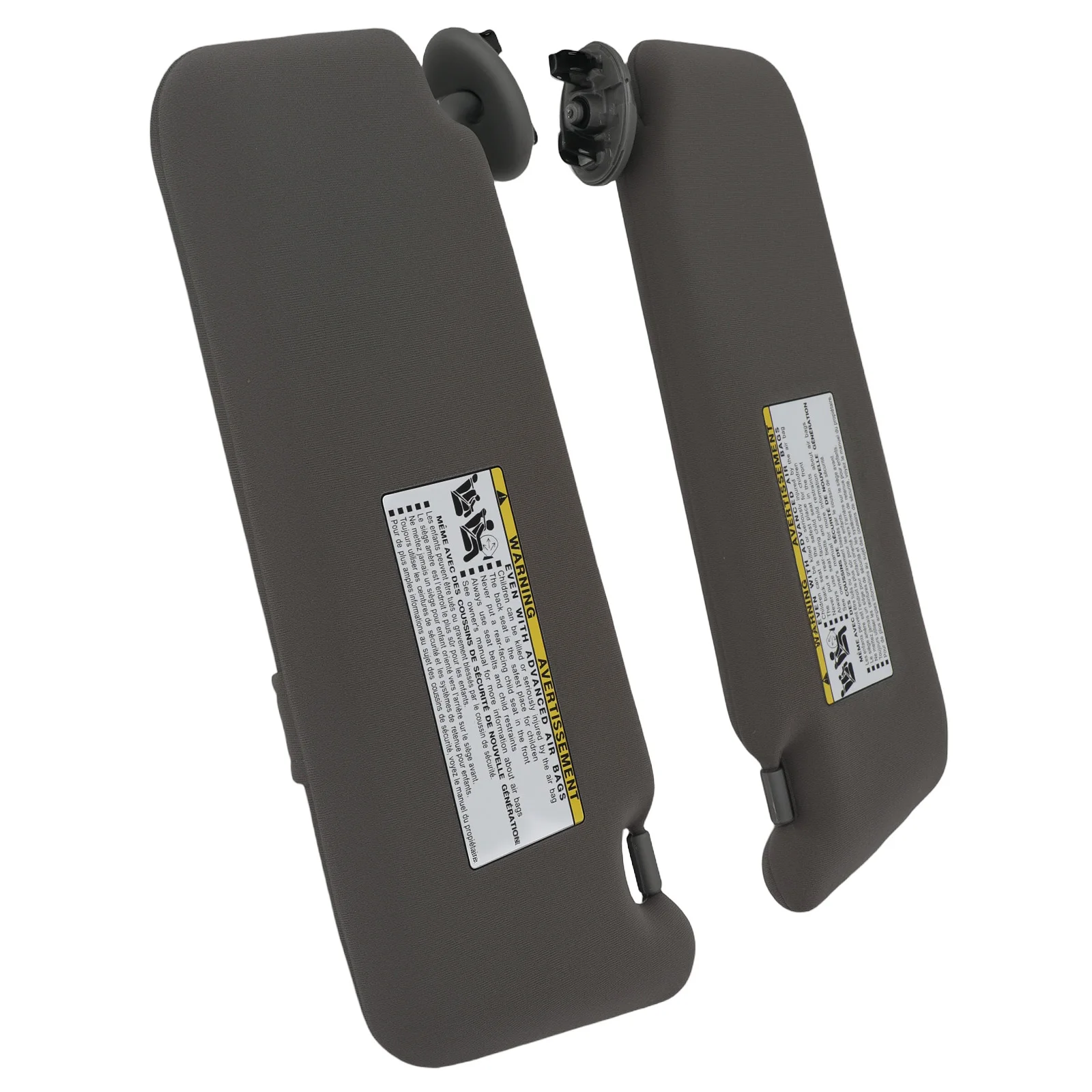 Комплект передних солнцезащитных козырьков для Toyota Camry 2007-2011, серый, левый и правый, 74320-06780-B0
Комплект передних солнцезащитных козырьков для Toyota Camry 2007-2011, серый, левый и правый, 74320-06780-B0