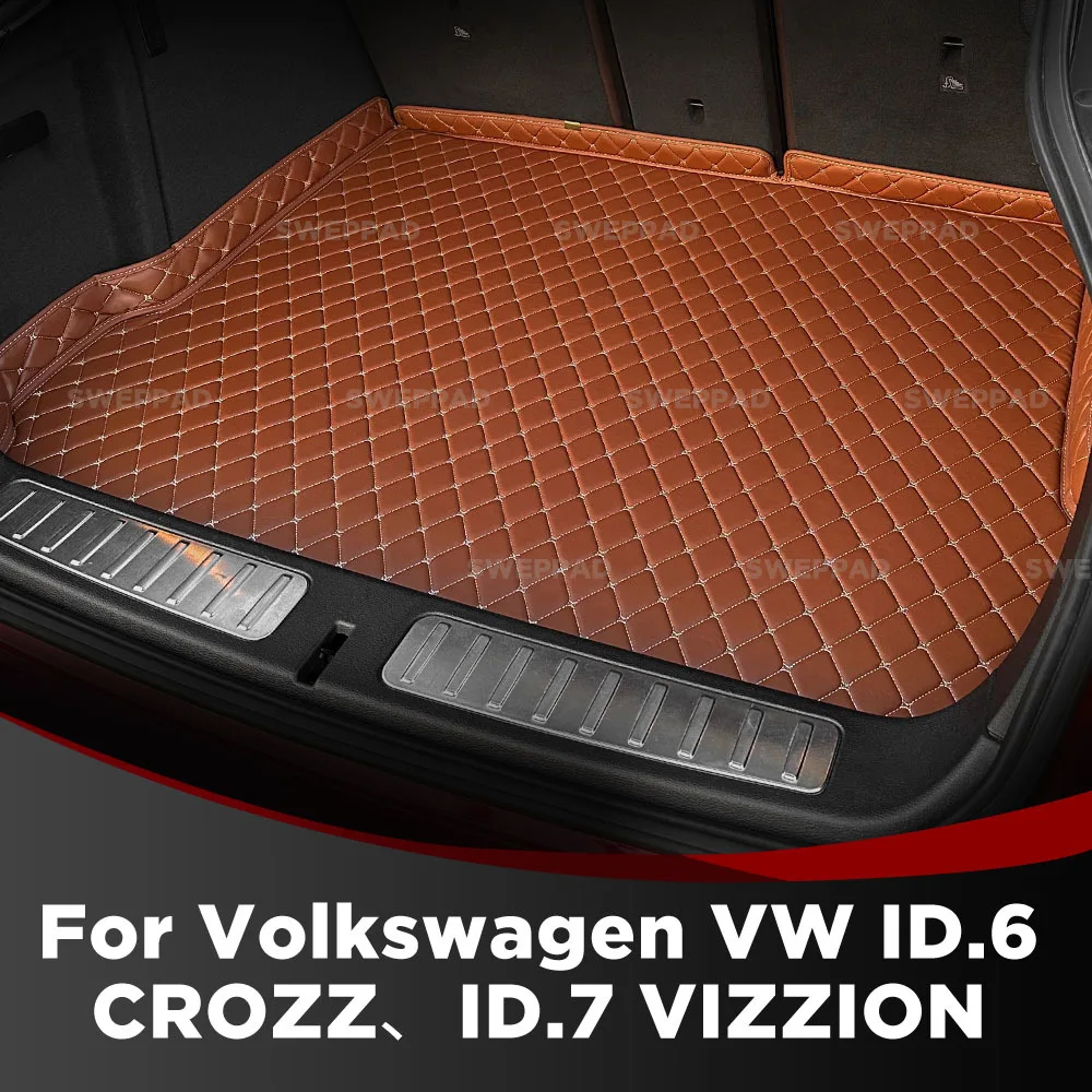Для Volkswagen VW ID.6 CROZZ、ID.7 VIZZION индивидуальный коврик для багажника автомобиля, защитный коврик, грузовой вкладыш, авто аксессуары для интерьера 
Для Volkswagen VW ID.6 CROZZ、ID.7 VIZZION индивидуальный коврик для багажника автомобиля, защитный коврик, грузовой вкладыш, авто аксессуары для интерьера