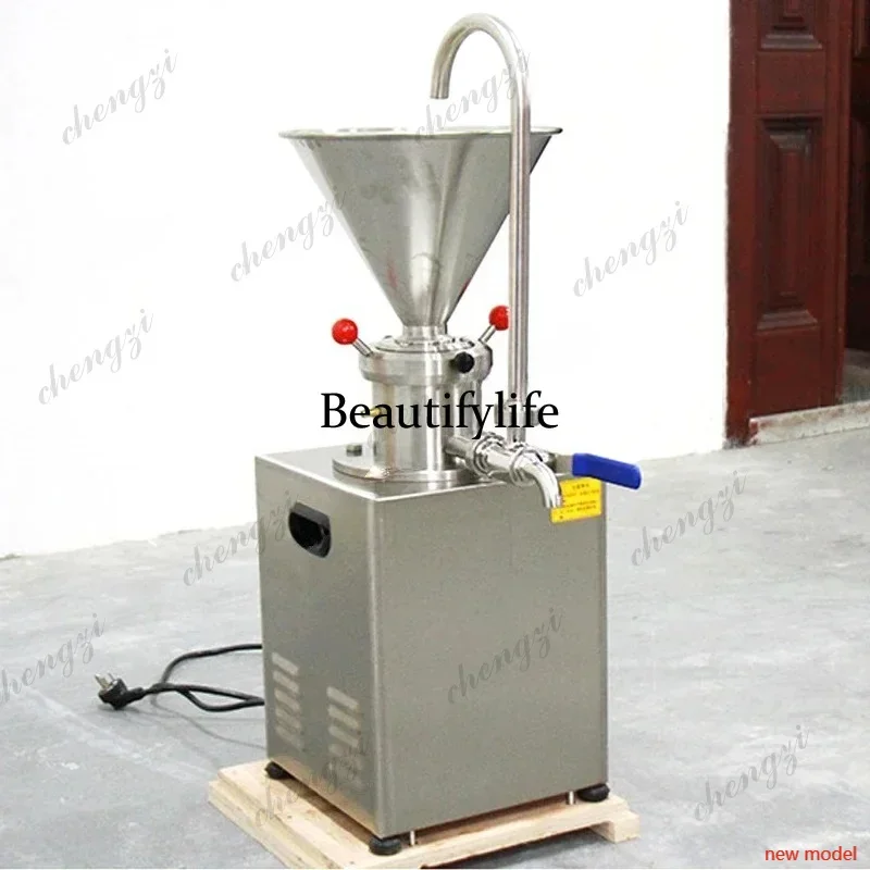 N138Colloidal Mill Peanut Butter Maker Commercial Nut Butter Grinding Machine 1500W Colloid Mill Sesame Paste Tomato Corn Grinde
N138Colloidal Mill Peanut Butter Maker Commercial Nut Butter Grinding Machine 1500W Colloid Mill Sesame Paste Tomato Corn Grinde