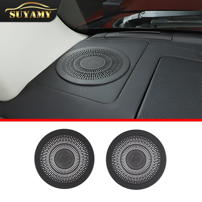 2Pcs Stainless Steel For Toyota FJ Cruiser 2007-2021 Accessories Interior Trim Car Dashboard Audio Speaker Cover
2Pcs Stainless Steel For Toyota FJ Cruiser 2007-2021 Accessories Interior Trim Car Dashboard Audio Speaker Cover