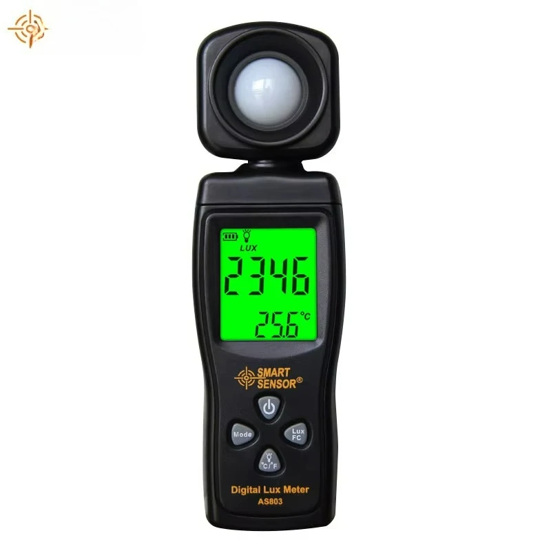 Light Meter 1-200,000 Digital Lux Meter
Light Meter 1-200,000 Digital Lux Meter