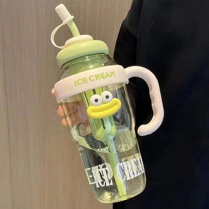 1300ML Sports Water Bottle Cute Aesthetic Large Capacity Water Cup for Women Summer Home Outdoor Portable Straw Cup
1300ML Sports Water Bottle Cute Aesthetic Large Capacity Water Cup for Women Summer Home Outdoor Portable Straw Cup