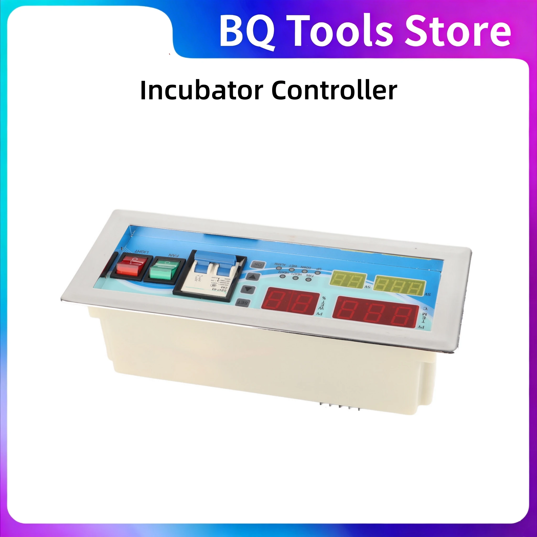 Digital Incubator Controller Incubator Controller XM‑18D Incubator Controller Full‑Automatic Temperature Humidity Controller
Digital Incubator Controller Incubator Controller XM‑18D Incubator Controller Full‑Automatic Temperature Humidity Controller